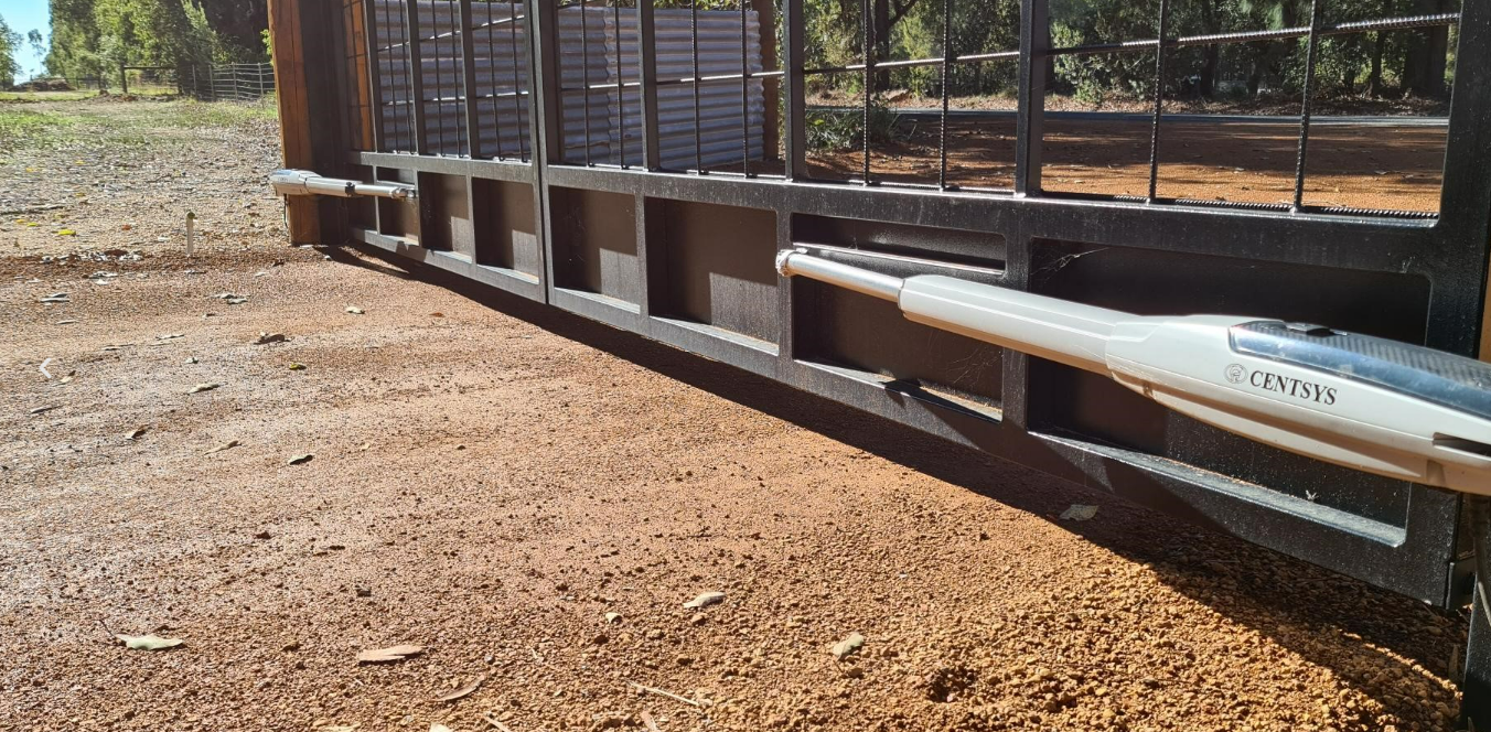 automated gate.