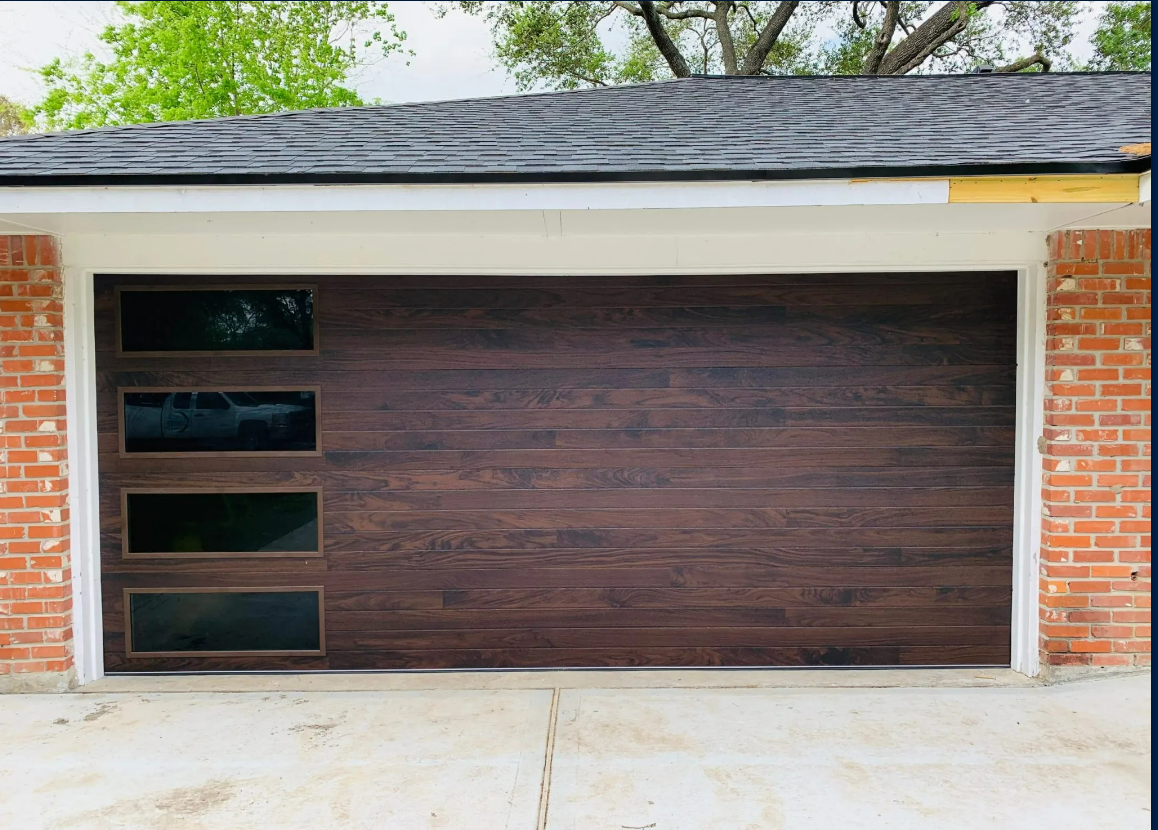 custom garage door service in Sarasota, FL by expert of Bee Ridge Garage Door Repair.
