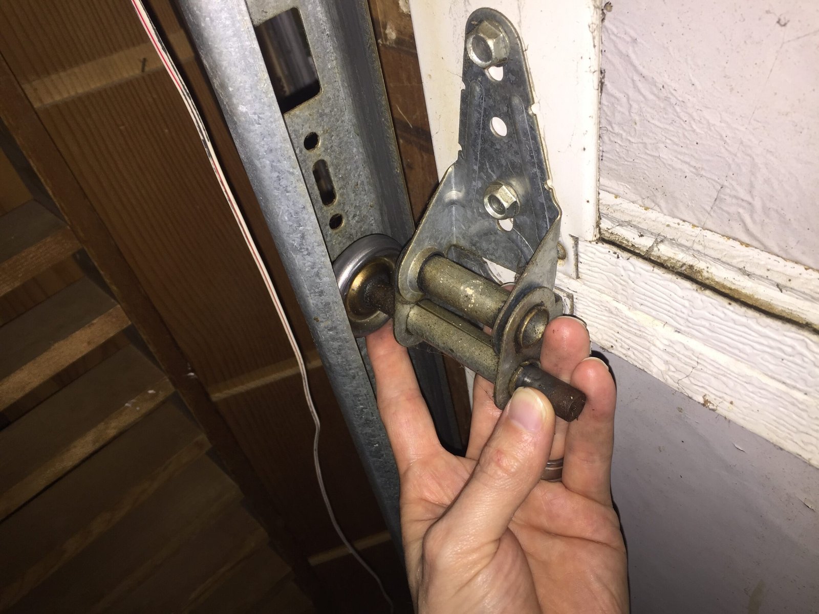 noisy garage door fix in Sarasota FL.