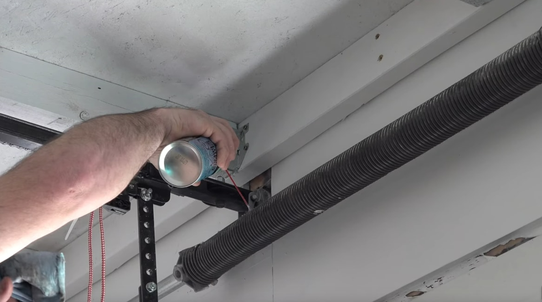 Professional garage door spring repair service by Bee Ridge Garage Door Repair, enhancing safety and functionality for residential garages.