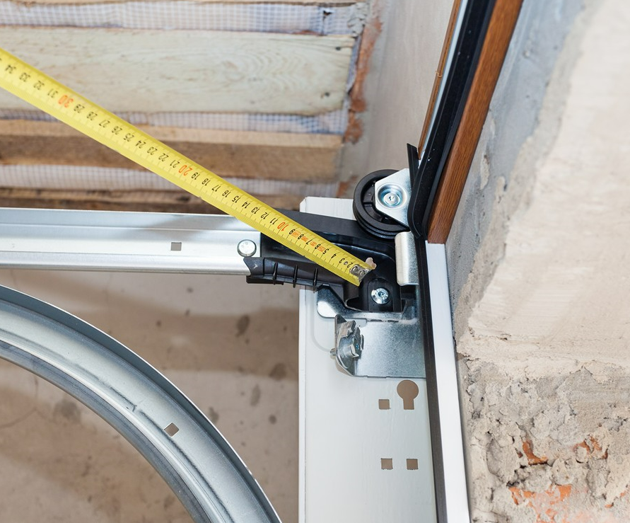 garage door track repair service in Sarasota, FL.