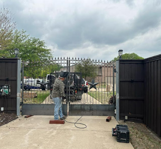 residential gate repair.